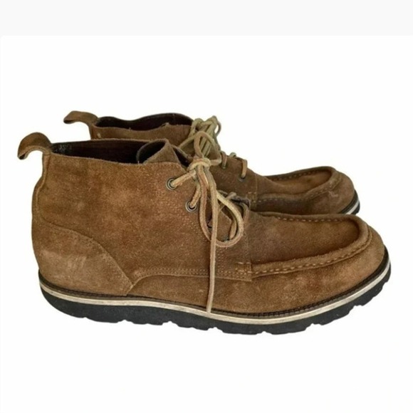 Cole Haan Other - Cole Haan Mens Brown Suede Moc Toe Chukka Boots C09750 Size 11.5 M